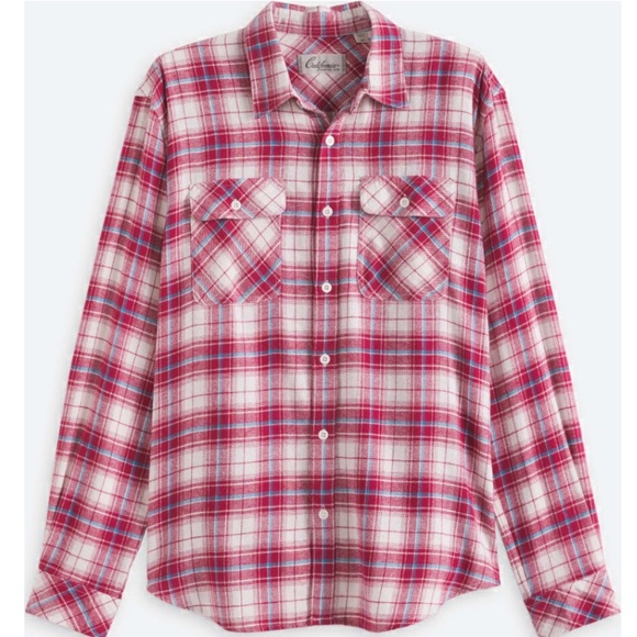 NWT Stich Fix CALIFORNIA SHIRT CO.
Franco Yarn Dye Flannel Shirt Mens100% Cotton - Picture 5 of 5